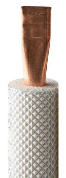 Couronne tube CU 1/2 isolé PE blanc Bl-s2-d0 (M1) 03m 03TIB12M1